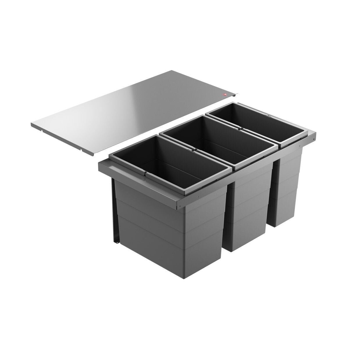 Waste bin AS Triple-XL 80 (3 bins) 18/28/28 1 Waste bin AS Triple-XL 80 (3 bins) 18/28/28 1