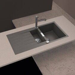 Kitchen sink SIGNUS D-150 Flush mount