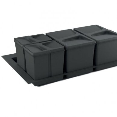 Bin sets for 800 mm cabinet width
