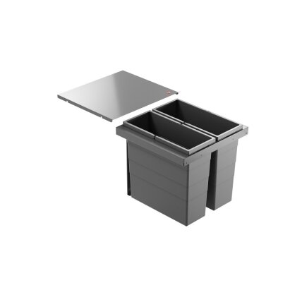 Waste bin AS Triple-XL 45 (2 bins) 18/18 1