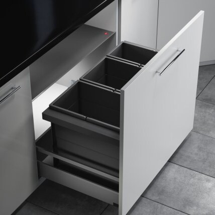 Waste bin AS Triple-XL 80 (3 bins) 18/28/28 Waste bin AS Triple-XL 80 (3 bins) 18/28/28