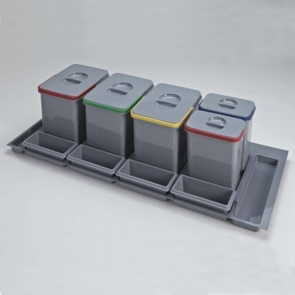 Bin set for a 1200 mm drawer Bin set for a 1200 mm drawer