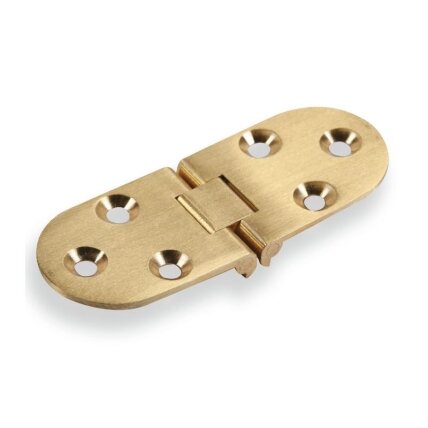 Siuvimo stalo lankstas, 80x30x2 mm, žalvarinis