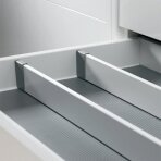 Drawer divider with clips for "Nova Pro" drawers