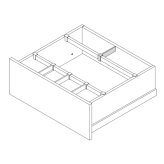 Longitudinal divider for Nova Pro Scala crosswise divider, 100 mm Longitudinal divider for Nova Pro Scala crosswise divider, 100 mm