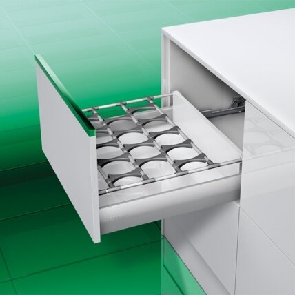 Bottle holder for "Nova Pro" drawers, plastic Bottle holder for "Nova Pro" drawers, plastic