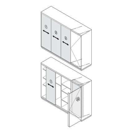 Sliding doors system "Hawa Aperto 40/F" 5 Sliding doors system "Hawa Aperto 40/F" 5