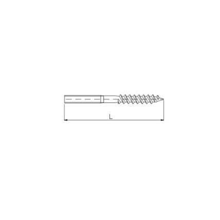 Metric and wood threaded rod 1