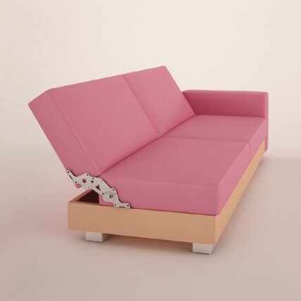 Sofa bed mechanism set (2 pcs.), 3 angles 1 Sofa bed mechanism set (2 pcs.), 3 angles 1