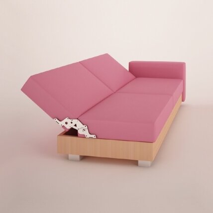 Sofa bed mechanism set (2 pcs.), 3 angles 2 Sofa bed mechanism set (2 pcs.), 3 angles 2