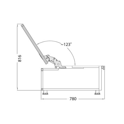 Sofa bed mechanism set (2 pcs.), 3 angles 8 Sofa bed mechanism set (2 pcs.), 3 angles 8