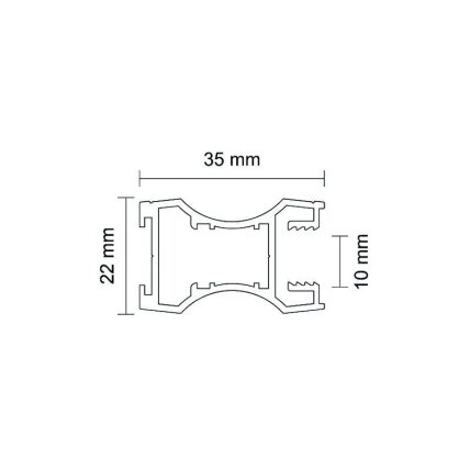 Sāna profils „Uranos“, 10 mm materiālam 2