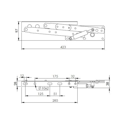 Mechanizm podnoszenia blatu 5 Mechanizm podnoszenia blatu 5