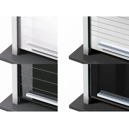 Stiklinės baldinės žaliuzės „Quasar reflex 40“