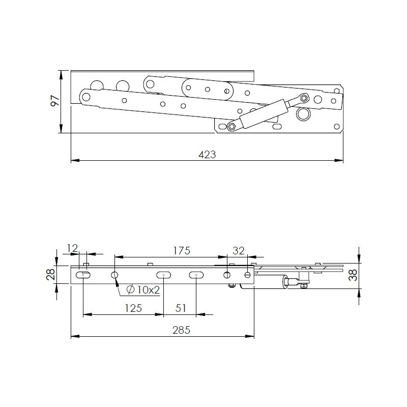 Mechanizm podnoszenia blatu 5 Mechanizm podnoszenia blatu 5