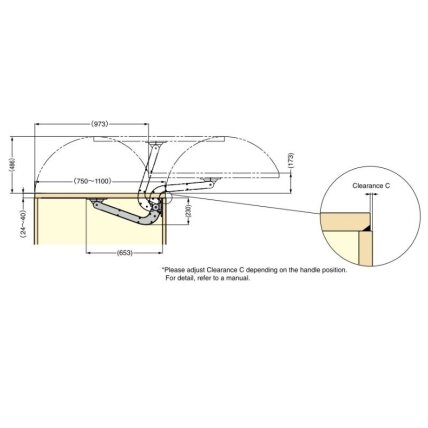 SUGATSUNE LIN-X1000 комплект механизмов одной плоскости для одной двери 6 SUGATSUNE LIN-X1000 комплект механизмов одной плоскости для одной двери 6