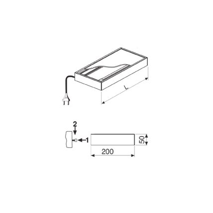 Lanterns-shelf with switch 1