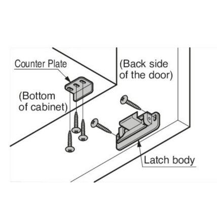 STAINLESS STEEL LEVER LATCH 4 STAINLESS STEEL LEVER LATCH 4