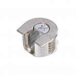 TITUS connector housing for 16 mm plate, Ø - 20 mm without ridge, zinc alloy