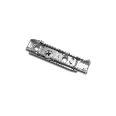 1D linear mounting plate, 2-point fixing