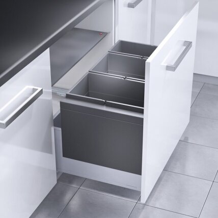 Waste bin Triple-XL 80 (3 bins) 18/28/28 Waste bin Triple-XL 80 (3 bins) 18/28/28