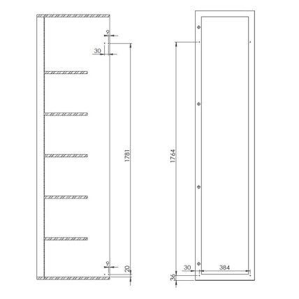 Pull-out system QUADRA for narrow cabinet 2 Pull-out system QUADRA for narrow cabinet 2