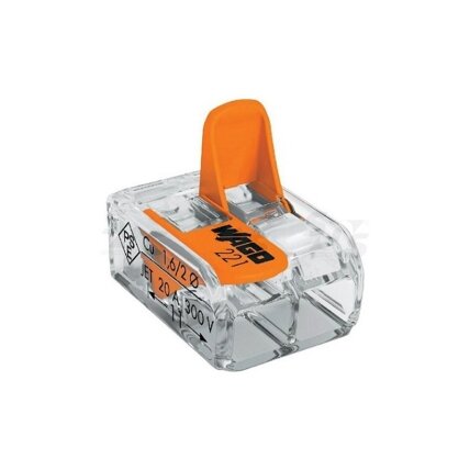 Universal connectors for all wire types WAGO 2x0,14- 4 mm 450V 32A Universal connectors for all wire types WAGO 2x0,14- 4 mm 450V 32A