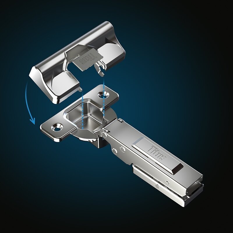 Адаптер „Soft-close“ для петель "TITUS B-TYPE“ 1 Адаптер „Soft-close“ для петель "TITUS B-TYPE“ 1