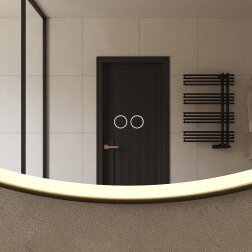 LED mirror 7040, with integrated demister