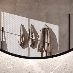 LED mirror 7050, with integrated demister