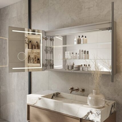 Heated mirror cabinet 1000C 2 Heated mirror cabinet 1000C 2