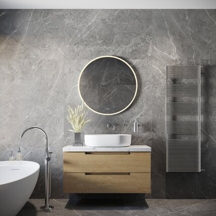 LED mirror 7080, with integrated demister