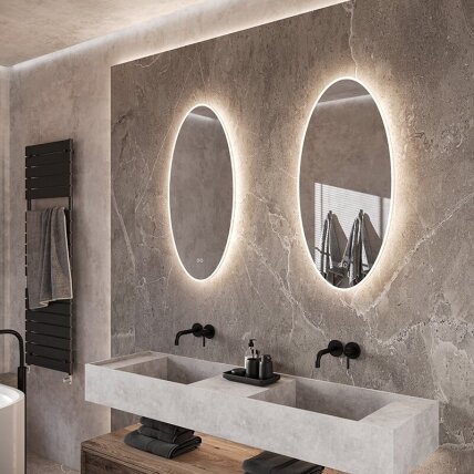Frameless LED mirror 8010, with integrated demister 3