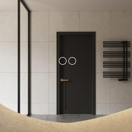 Frameless LED mirror 9060, with integrated demister 2