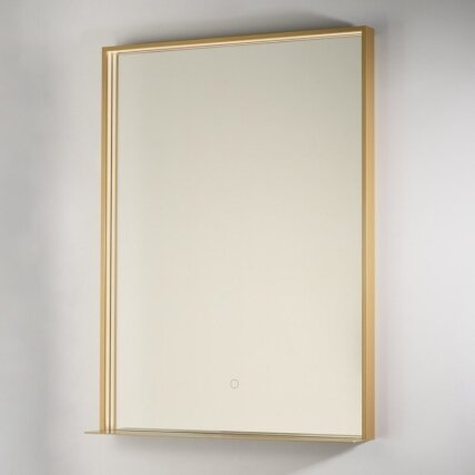 LED mirror Fenice Gold