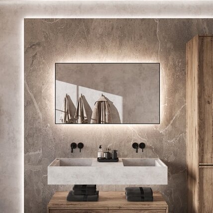 LED mirror ZW4040, with integrated demister