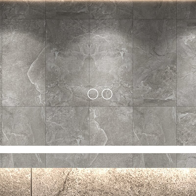 Frameless LED mirror 6020, with integrated demister 3 Frameless LED mirror 6020, with integrated demister 3