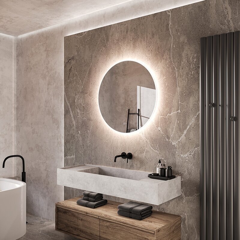Frameless LED mirror 7010, with integrated demister 4