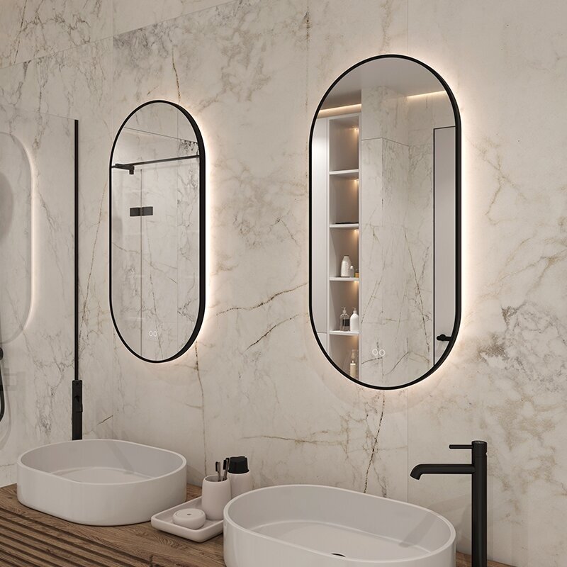 LED mirror 8040, with integrated demister 4 LED mirror 8040, with integrated demister 4