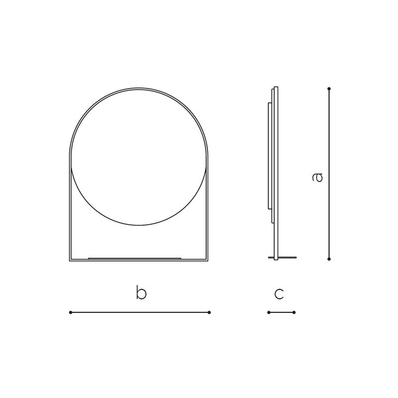 LED mirror Cassiopea 4
