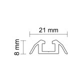 Single bottom rail