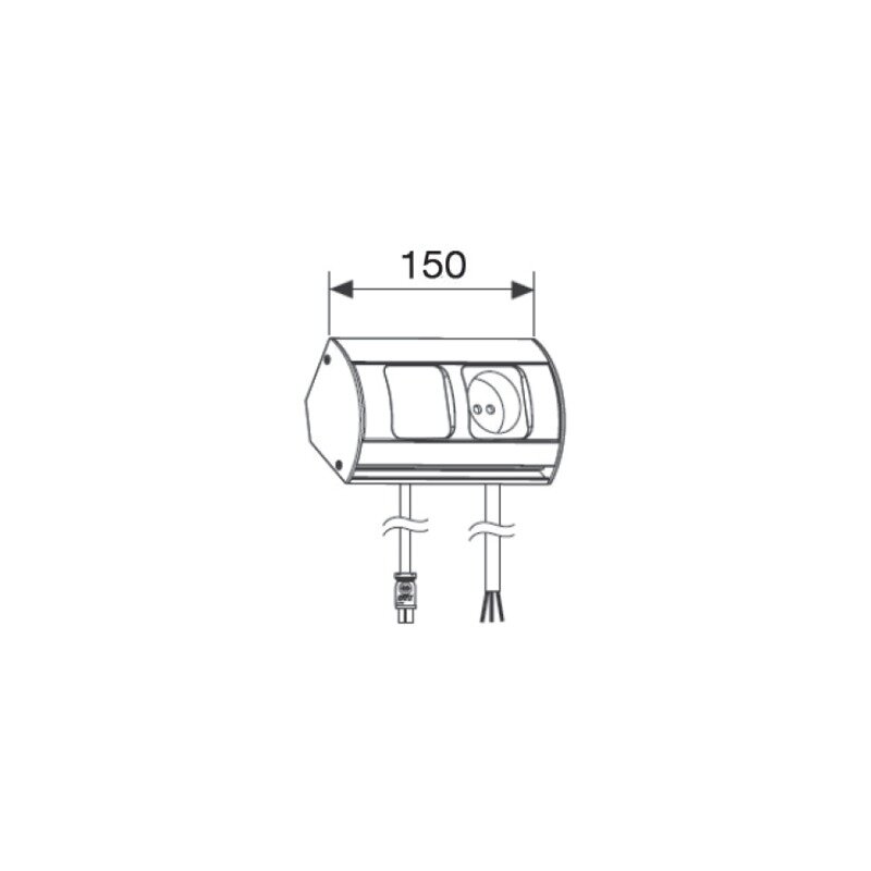 Single socket with switch 1