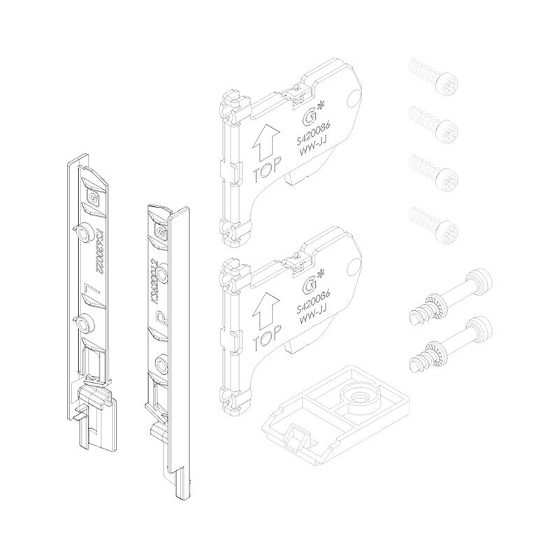 VIONARO V8 accessories for inset drawer H89 VIONARO V8 accessories for inset drawer H89