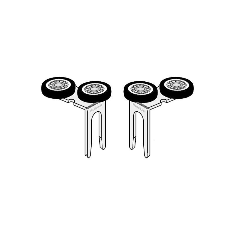 Set of upper wheels Medium 10-S 1