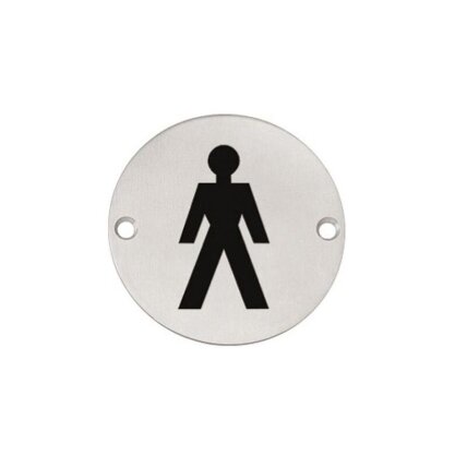 Graphic sign for doors "Men" Graphic sign for doors "Men"