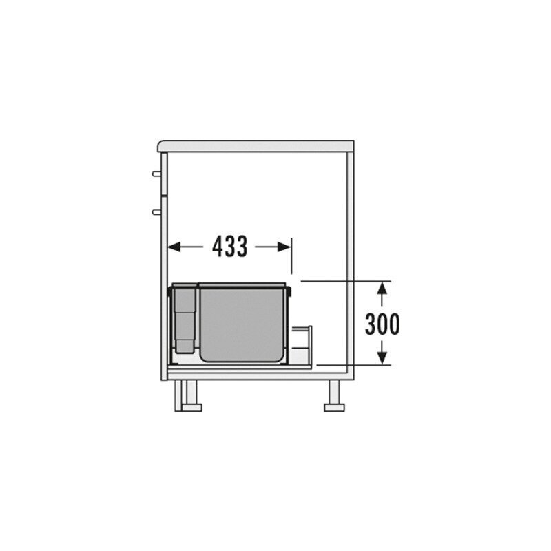 Waste bin XXL 90 18/18/12/12/4,1/4,1/0,7/0,7 1 Waste bin XXL 90 18/18/12/12/4,1/4,1/0,7/0,7 1